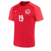 Pánský Fotbalový dres Kanada Alphonso Davies #19 MS 2022 Domácí Krátký Rukáv